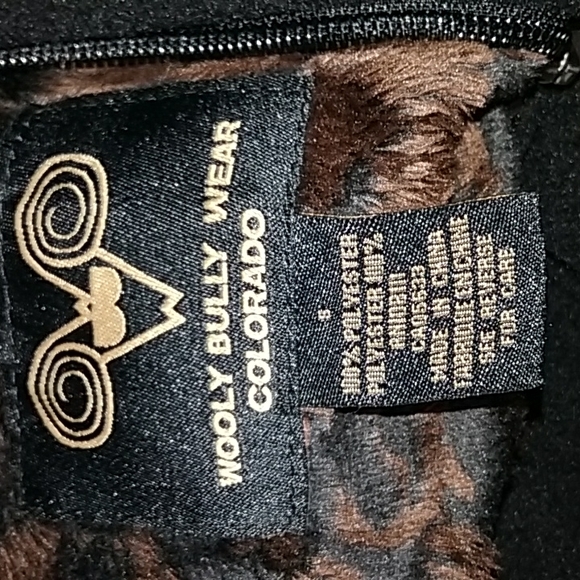 Wooly Bully Wear Colorado Women's Vest Size Small Reversible - Picture 8 of 8